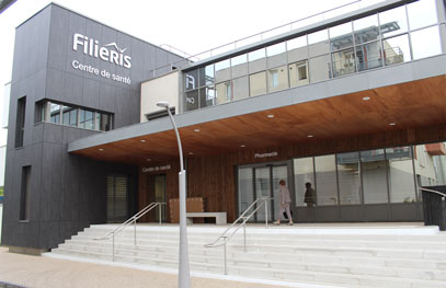 Inauguration centre de santé Filieris Les Equipages Montceau-les-Mines