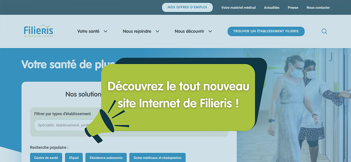 Capture écran de Filieris.fr