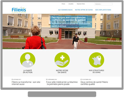 Nouveau site filieris.fr