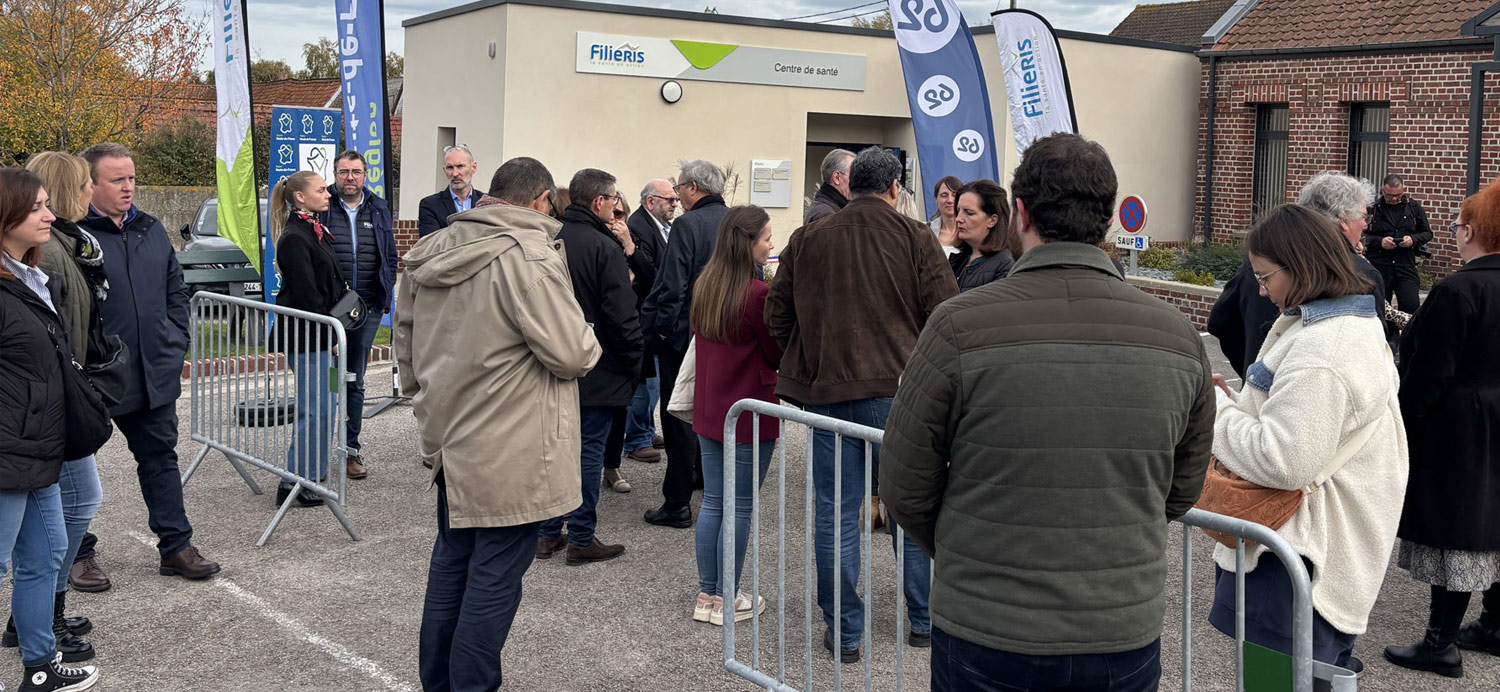 Le centre de Ham-en-Artois